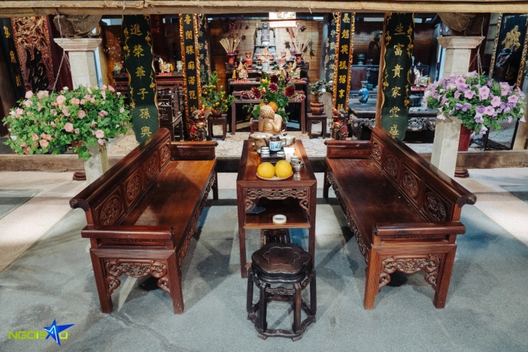 Không gian đón Tết của gia đình khá giả trong nhà cổ Bắc Bộ xưa - 2