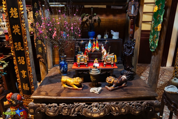 Không gian đón Tết của gia đình khá giả trong nhà cổ Bắc Bộ xưa - 5