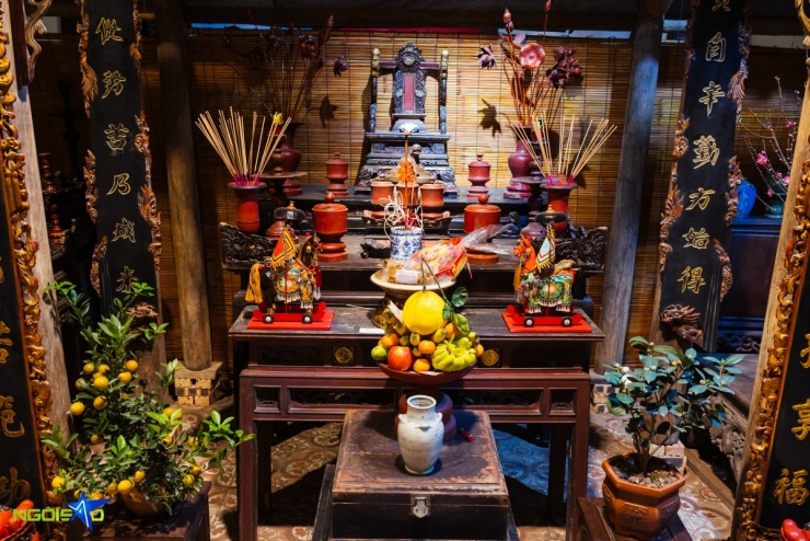 Không gian đón Tết của gia đình khá giả trong nhà cổ Bắc Bộ xưa - 4