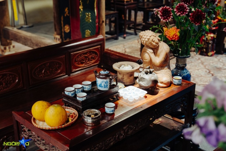 Không gian đón Tết của gia đình khá giả trong nhà cổ Bắc Bộ xưa - 3