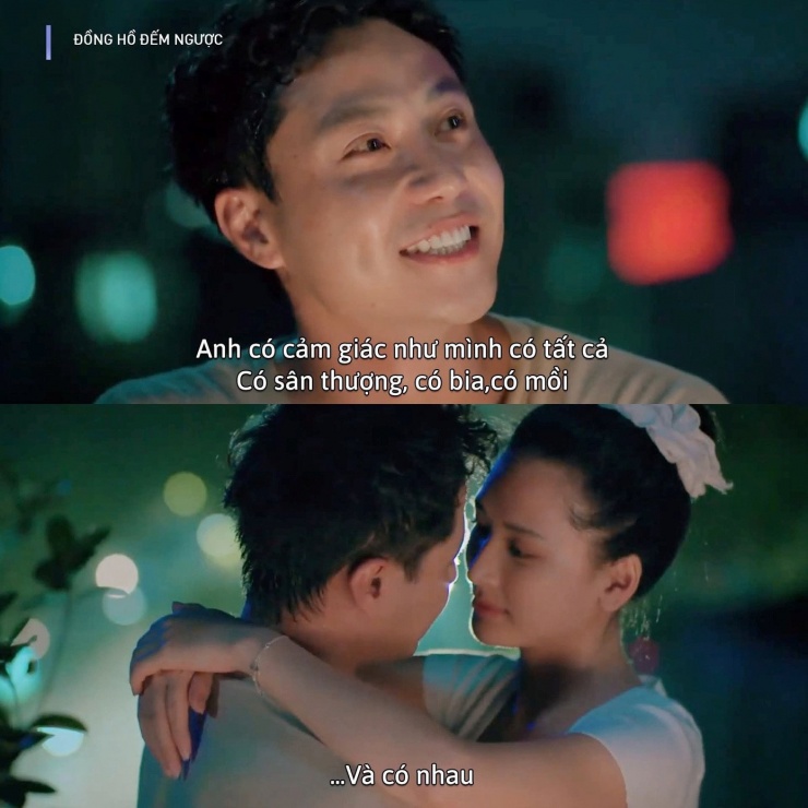 Thành và Minh Anh quấn quýt trong tập 1.