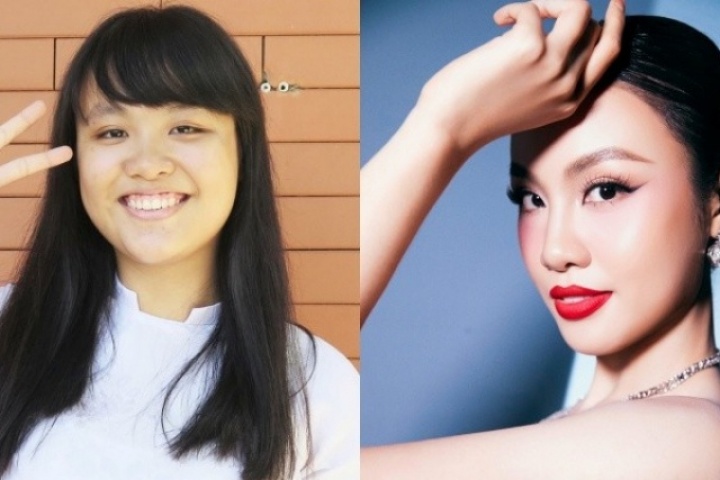 Á hậu Thủy Tiên biến đổi sắc vóc sau 10 năm