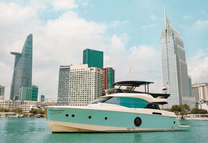 Chiếc du thuyền của bà Trương Mỹ Lan được đấu giá. Ảnh: MXH