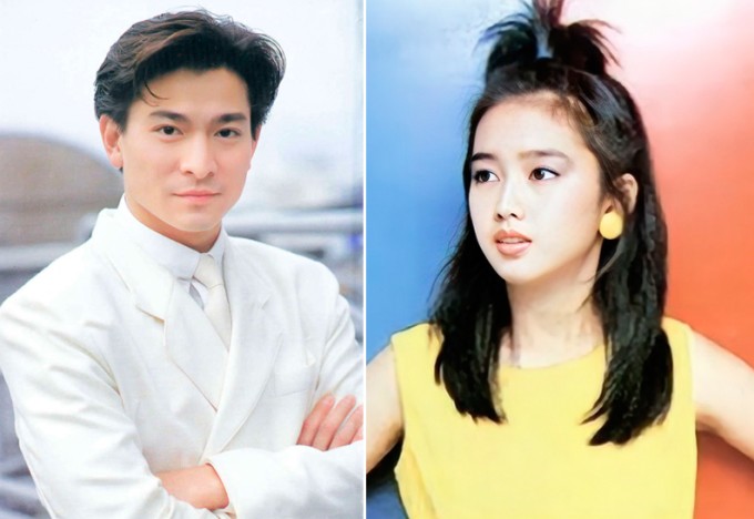 Lưu Đức Hoa và Chu Lệ Thiên thời trẻ. Ảnh: HK01