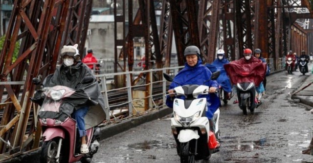 Đợt không khí lạnh mới đang bao phủ miền Bắc có...