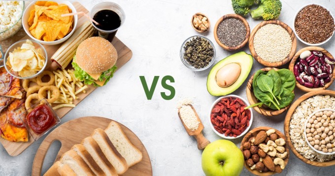 Cắt giảm tinh bột tinh chế, thay bằng tinh bột phức, loại bỏ thực phẩm chế biến sẵn khỏi thực đơn là hai bước quan trọng giúp giảm cân tự nhiên.