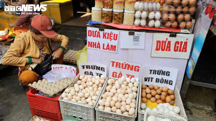 Giá trứng gia cầm nhích lên khi chi phí thức ăn chăn nuôi tăng và nhu cầu Tết bắt đầu cao dần.