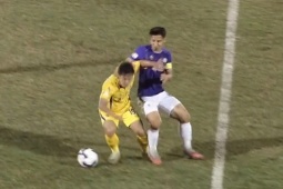 Trực tiếp bóng đá SLNA - Hà Nội: Hai Long mở tỉ số (V-League)