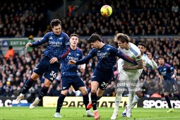 Trực tiếp bóng đá Leeds - Arsenal: Zubimendi mở tỷ số (Ngoại hạng Anh)
