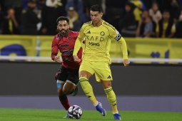 Video bóng đá Al Kholood - Al Nassr: Ronaldo mở điểm, hiệp 2 tưng bừng (Saudi Pro League)