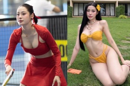 Người đẹp Hồng Vy vóc dáng càng ngày “đốt mắt”, mặc đồ gym chơi pickleball