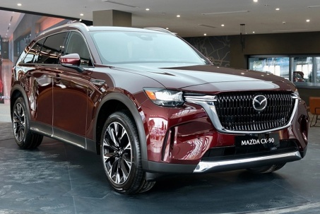 Đại lý nhận cọc Mazda CX-90, SUV đầu bảng giá khoảng 2,5 tỷ đồng