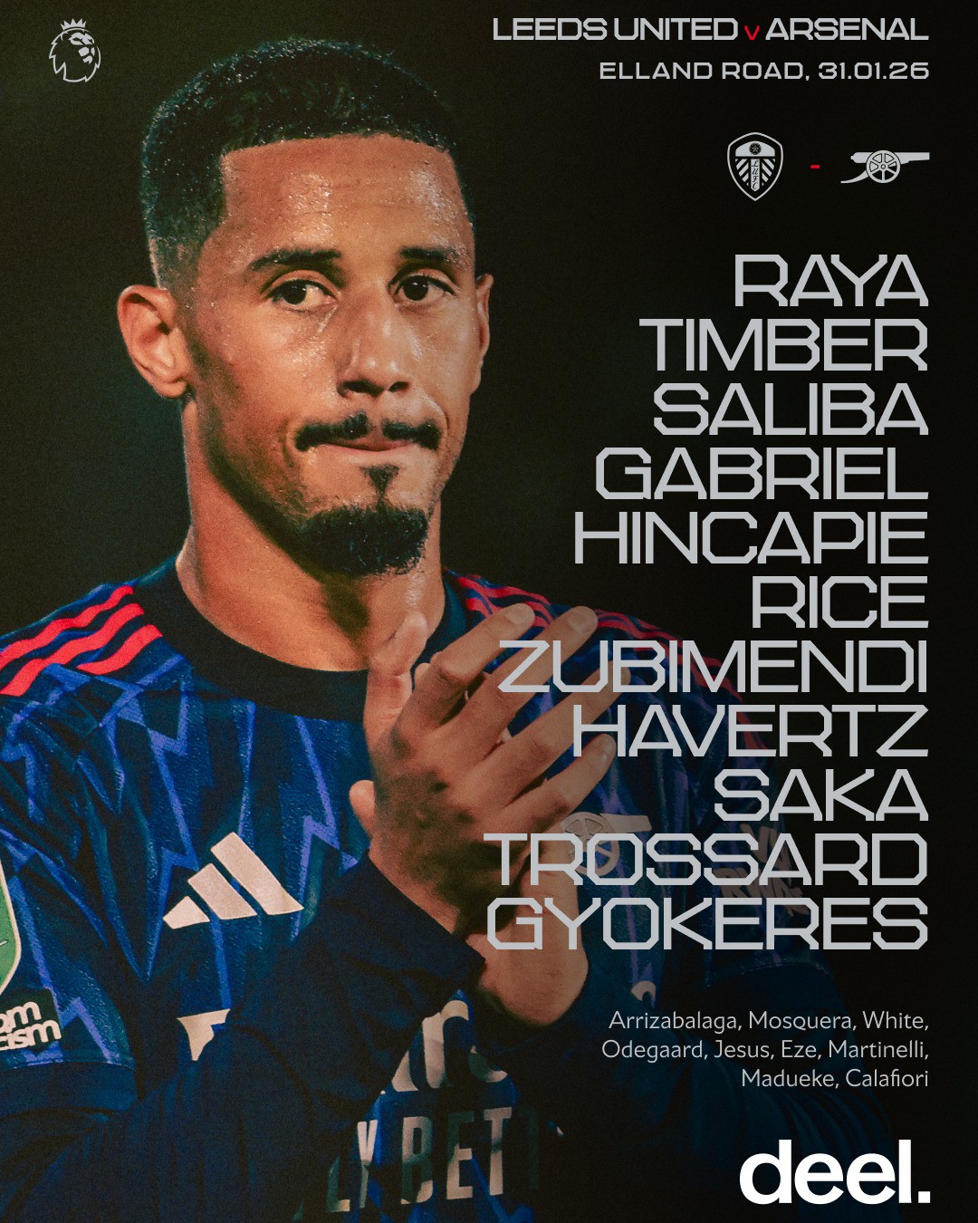 Trực tiếp bóng đá Leeds - Arsenal: Jesus ấn định (Ngoại hạng Anh) (Hết giờ) - 5