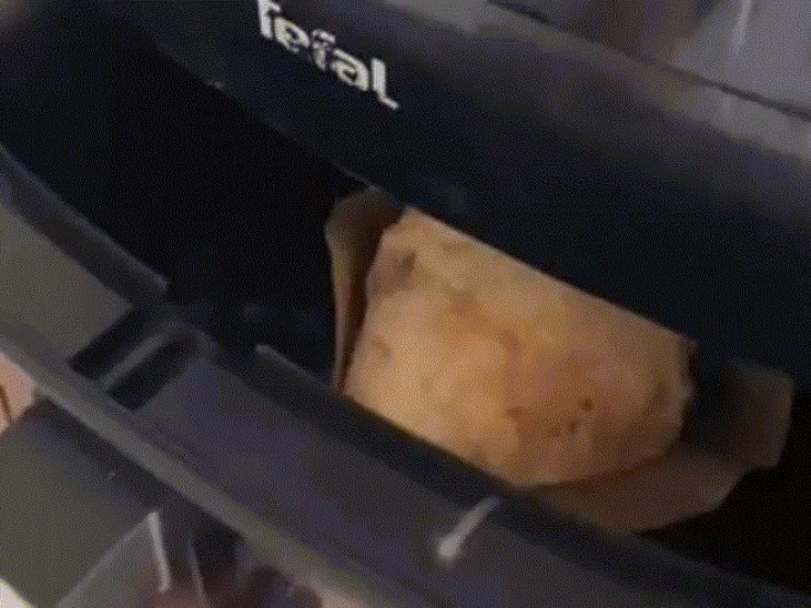 Cách làm bánh mì healthy bằng nồi chiên không dầu