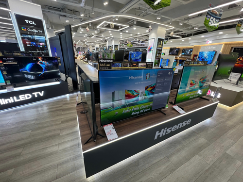 Tivi thương hiệu Nhật Bản vắng bóng tại nhiều trung tâm, siêu thị điện máy