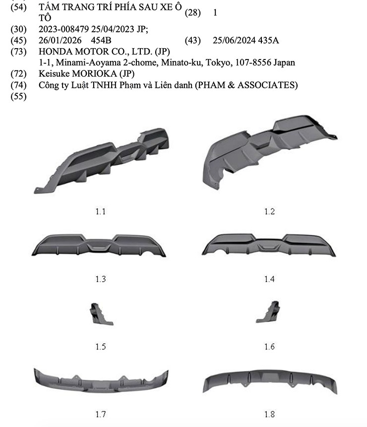 Honda City hatchback lộ hồ sơ đăng ký kiểu dáng tại Việt Nam - 2