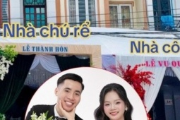 Cặp đôi chung vách ở Bắc Ninh cưới nhau, hai nhà chung rạp, rước dâu mất 10 giây