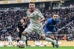 Video bóng đá Frankfurt - Leverkusen: Rực lửa 4 bàn  & amp; thẻ đỏ (Bundesliga)