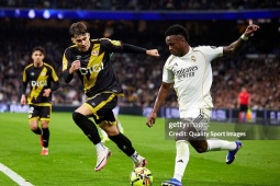 Video bóng đá Real Madrid - Rayo Vallecano: Rượt đuổi nghẹt thở, vỡ òa phút 90+10 (La Liga)