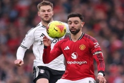 Video bóng đá MU - Fulham: 5 bàn rượt đuổi, chiến quả thần kỳ (Ngoại hạng Anh)