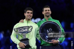 Alcaraz hoàn tất 4 Grand Slam phá kỷ lục Nadal, Djokovic coi đối thủ như huyền thoại