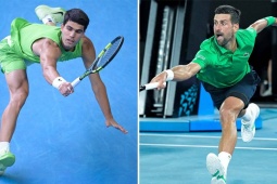 Trực tiếp tennis Alcaraz - Djokovic: Grand Slam thứ 25 vẫy gọi (CK Australian Open)