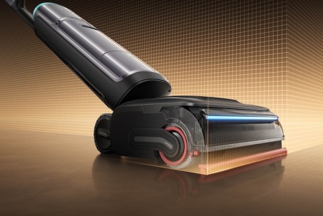 Bộ đôi máy hút bụi lau nhà và hút ẩm thông mình với AI tích hợp