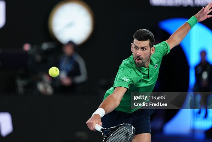 Djokovic chơi thăng hoa ở set 1