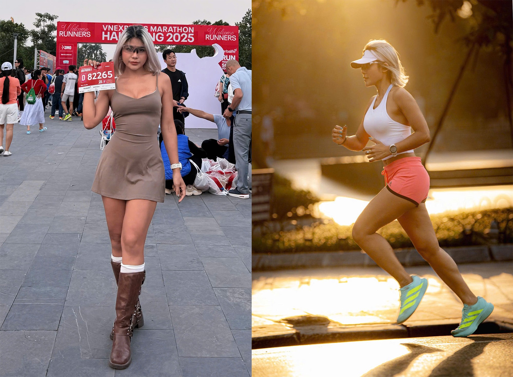 “Chạy giúp thay đổi môi trường, gặp gỡ mọi người và tạo năng lượng tích cực. Hiện nay rất nhiều vận động viên thể hình cũng kết hợp chạy bộ vì lợi ích rõ ràng của nó”, Ngọc Lan nhận định.