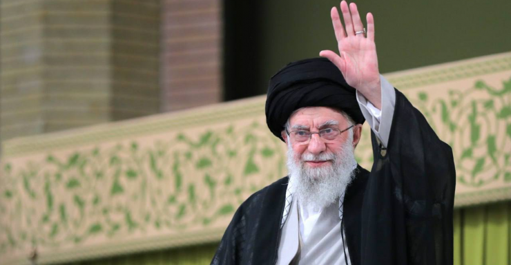 Đại giáo chủ Iran Ali Khamenei. Ảnh EPA