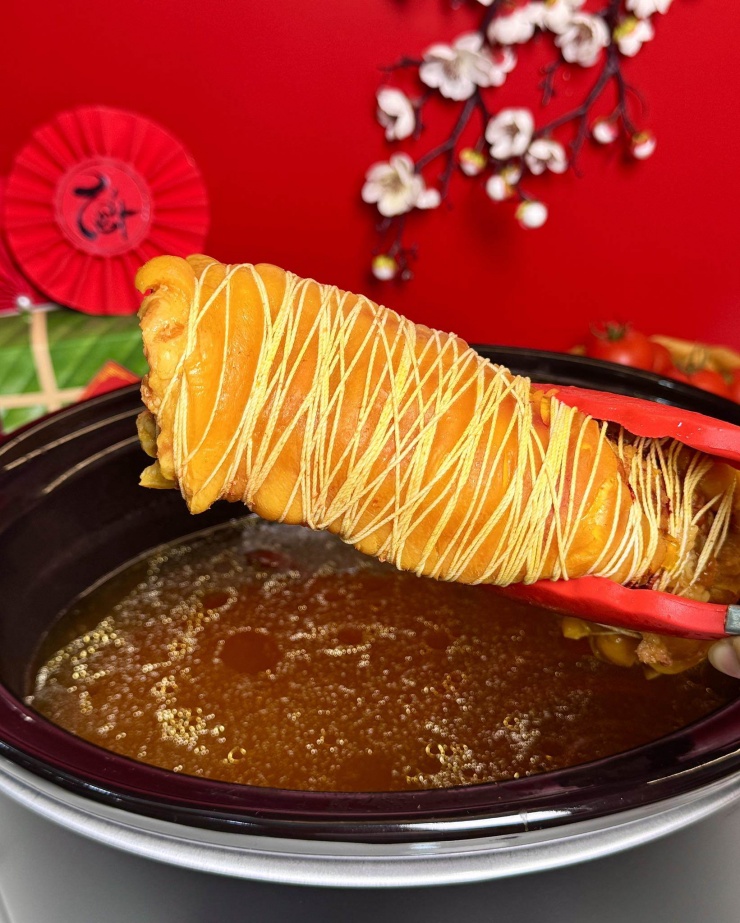 Cách làm tai heo cuộn bắp bò: Thành phẩm sau 4 tiếng