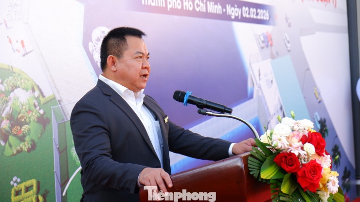 Ông Nguyễn Tâm Tiến - Tổng giám đốc Trung Nam Group. Ảnh: Hữu Huy