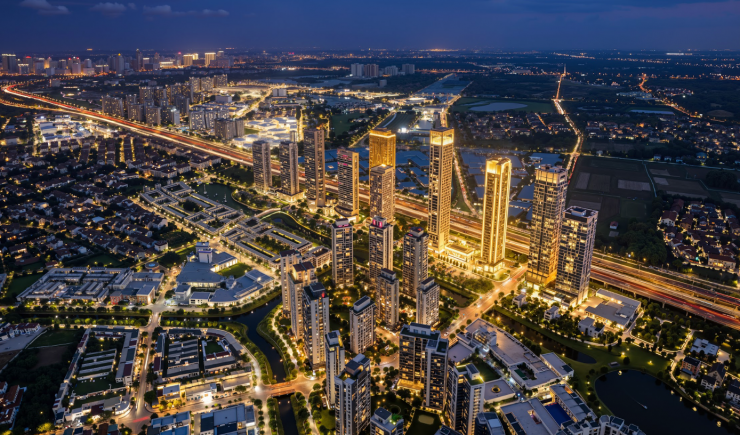 Phối cảnh dự án Khu đô thị đa mục tiêu xã Thư Lâm, xã Đông Anh