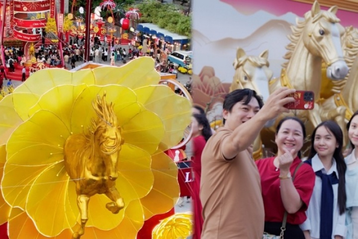 6 linh vật ngựa ở TP HCM hút khách check-in