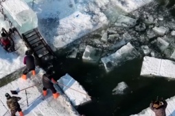 Vì sao Trung Quốc thu hoạch băng tuyết vào mùa đông?