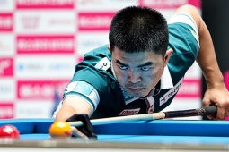 “Giáo sư bi-a” Quốc Nguyện thắng áp đảo vào chung kết, tranh thưởng 1,8 tỷ đồng