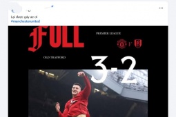 Đội nhà thắng Fulham đầy cảm xúc, fan MU lên Facebook gáy "ò ó o o"