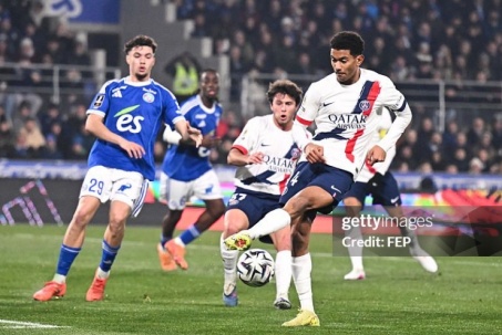 Video bóng đá Strasbourg - PSG: Hồi hộp thẻ đỏ và bàn thắng muộn (Ligue 1)