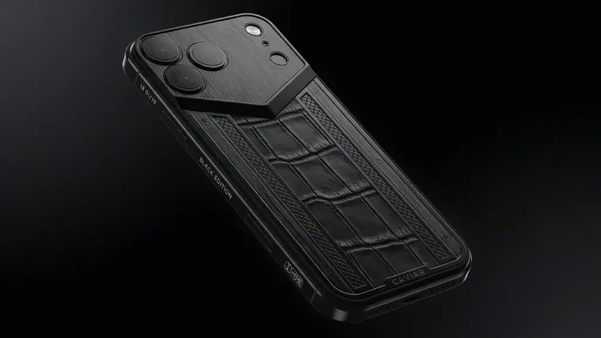 Caviar ra mắt iPhone 17 Pro Max với titan, da cá sấu và các chi tiết mạ vàng, giá từ 236 triệu đồng - 3