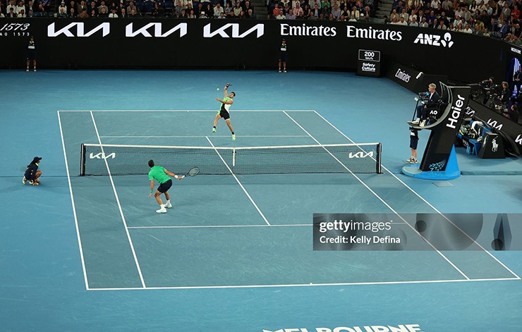 Djokovic và Alcaraz tạo nên những pha bóng đỉnh cao ở chung kết Australian Open