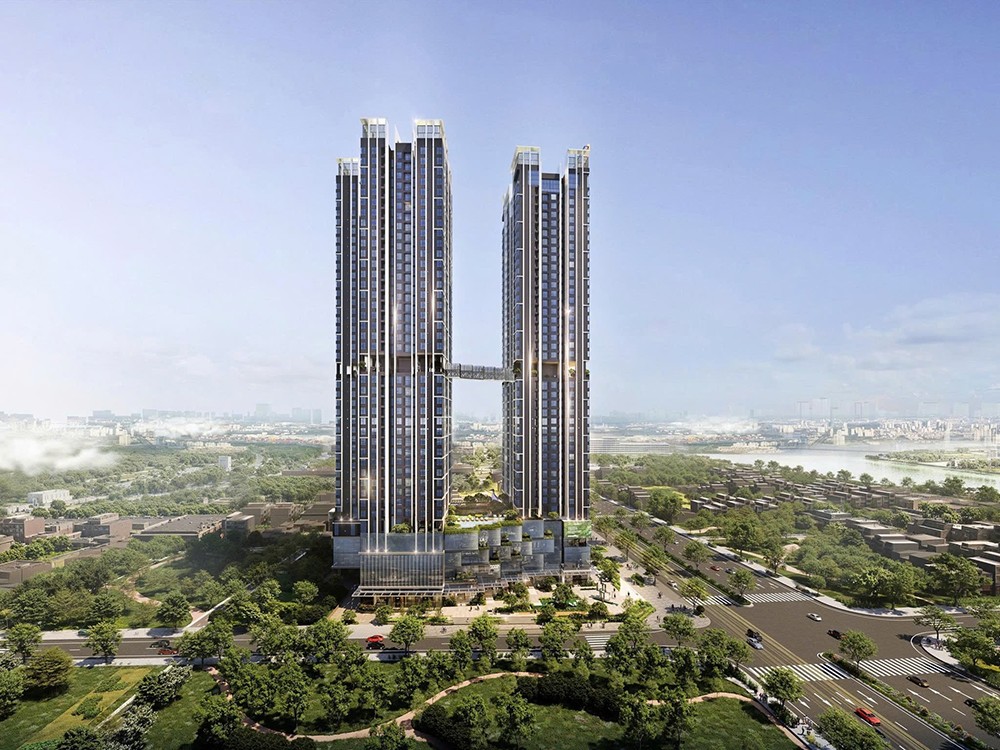 Vị trí dự án The Emerald Boulevard ngay mặt tiền quốc lộ 13.