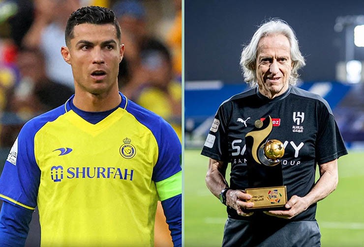 Ronaldo và HLV Jorge Jesus tức giận vì&nbsp;Al Nassr không có vị thế như Al Hilal
