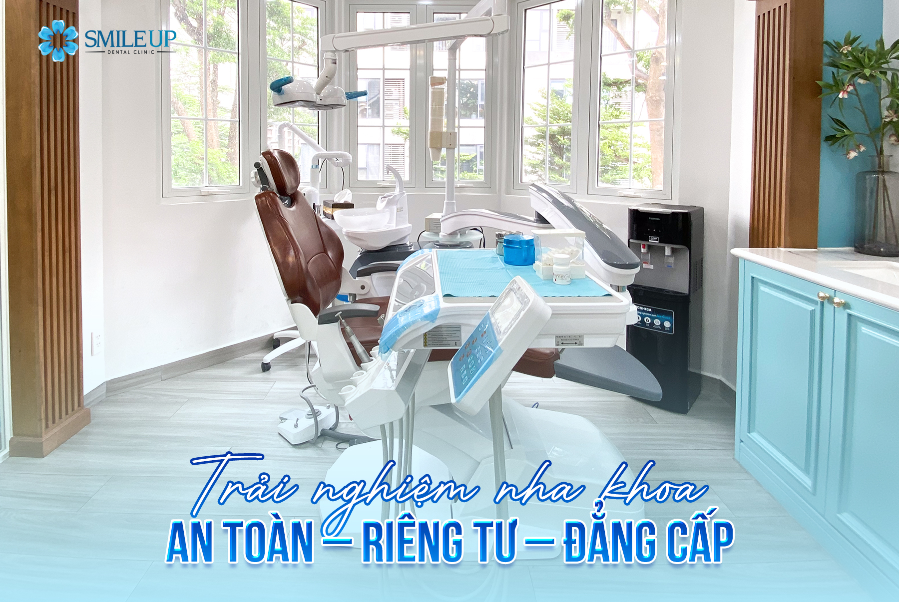 Trải nghiệm nha khoa an toàn - riêng tư - đẳng cấp.