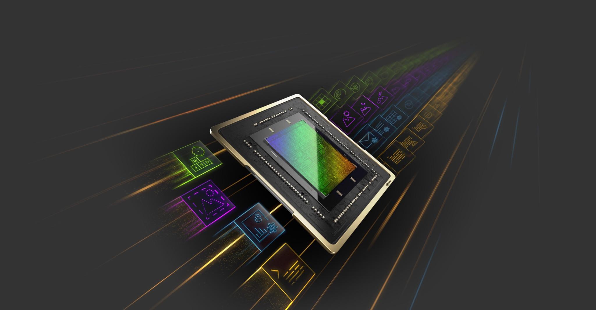 GPU NVIDIA GeForce RTX 5000 series được tích hợp công nghệ AI