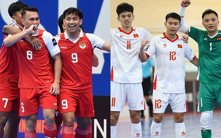 ĐT futsal Việt Nam đối mặt với Indonesia trước áp lực lớn từ khán giả đội chủ nhà.