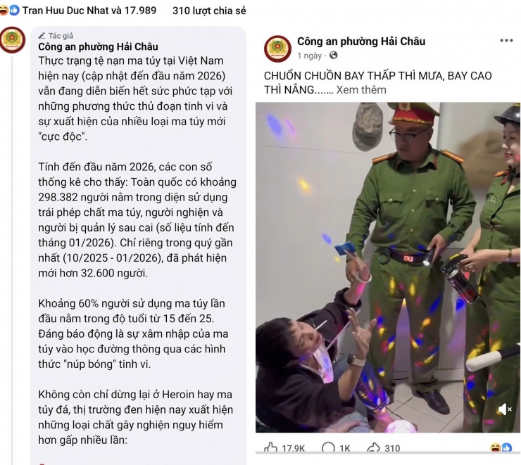 Video tuyên truyền thu hút lượng tương tác lớn. Ảnh: Chụp màn hình