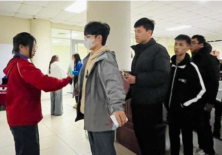 Thí sinh dự Kỳ thi Đánh giá tư duy đợt 1 năm nay.