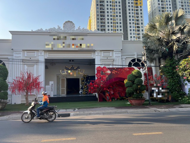 Nhà hàng nơi bà V dự tiệc tất niên của công ty