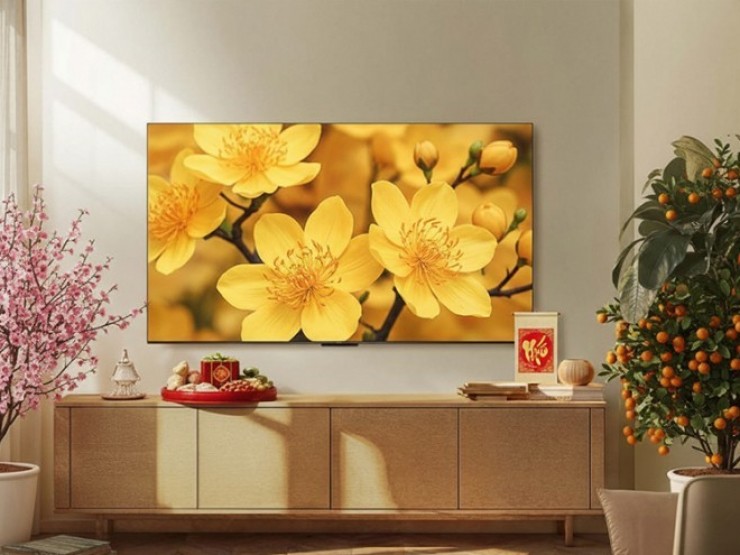 Xu hướng TV 2026: Màn hình khổng lồ và công nghệ QD-Mini LED “đổ bộ“ phòng khách Việt