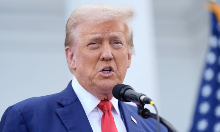 Tổng thống Mỹ Donald Trump. (Ảnh: AP)